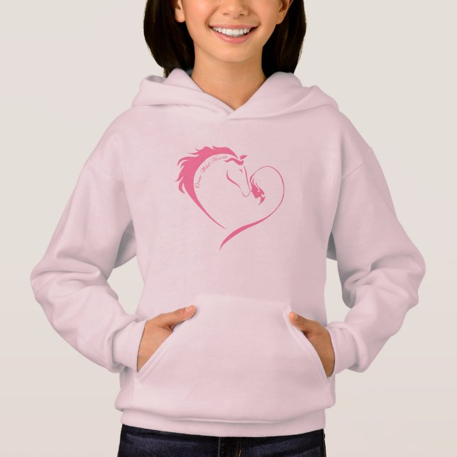 Corazones una vez salvajes - sudadera con capucha (Anverso)