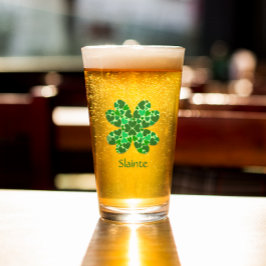 Corazones verdes Shamrock personalizado