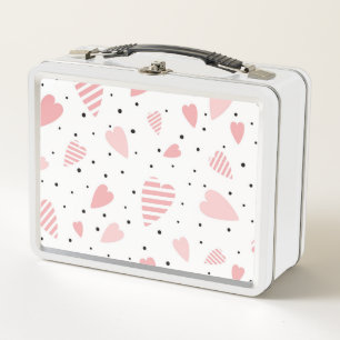 Corazones y puntos de polka