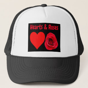 Corazones y Rosas gorras
