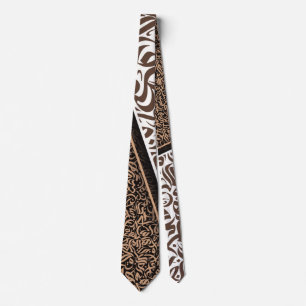 Corbata ف ن・خ ط・・・・・・・ Calligrafía árabe