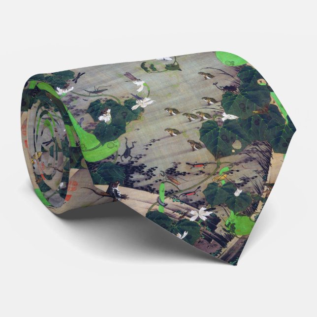 CORBATA 伊藤若冲、池辺群虫図 ネクタイ (Enrollado)