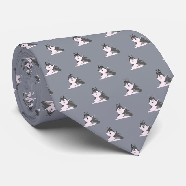 Corbata 寝ているシベリアンハスキー　Sleeping siberian husky (Enrollado)