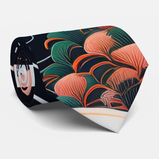 Corbata 浮 de retortita de cosecha japonesa 世 絵 パ・・ィ ネ テ・・~ (Enrollado)