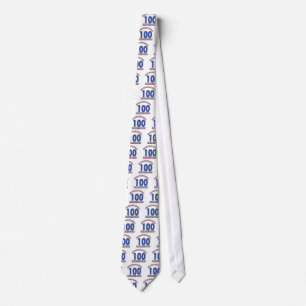 Corbata 100os diseños del cumpleaños