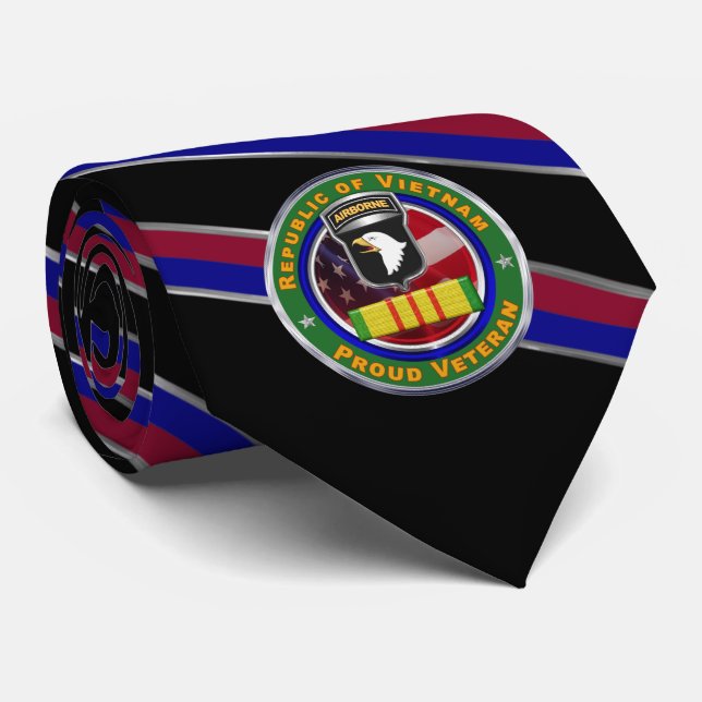 Corbata 101ª División Aerotransportada (Enrollado)