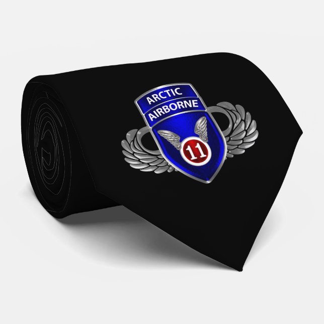 Corbata 11.ª División Aerotransportada  (Enrollado)