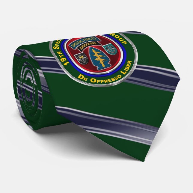 Corbata 19º Grupo de Fuerzas Especiales (Enrollado)