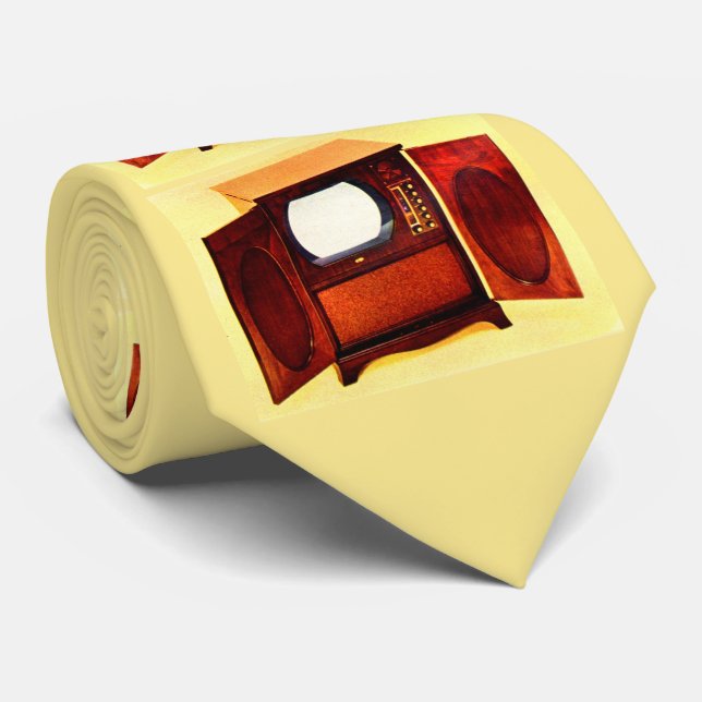 Corbata 1 de la televisión de 1950 (Enrollado)