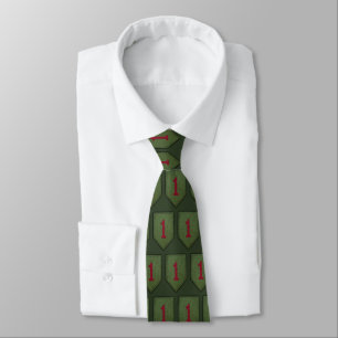 Corbata 1r Veteranos grandes de la división de infanterí