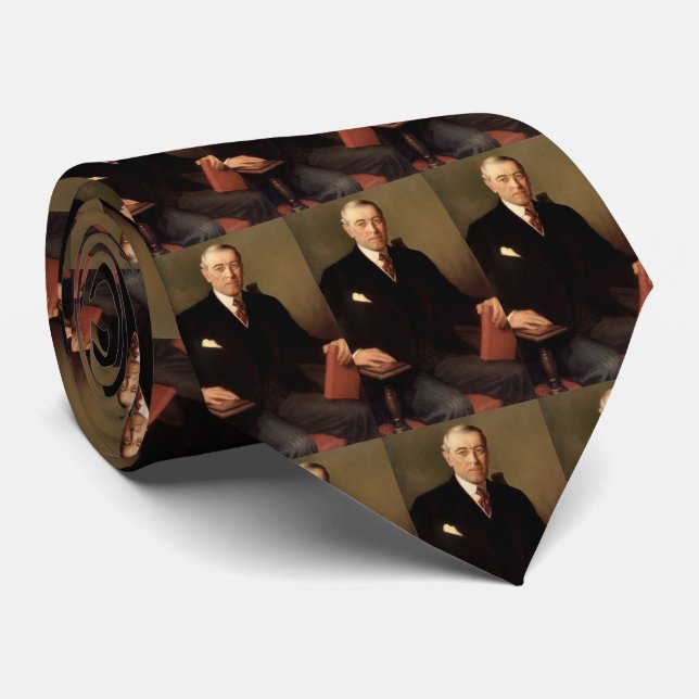 Corbata 28 Thomas Woodrow Wilson (Enrollado)