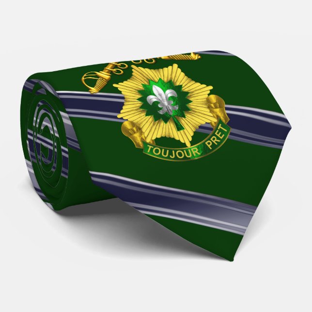 Corbata 2.º Regimiento de Caballería Armada (Enrollado)