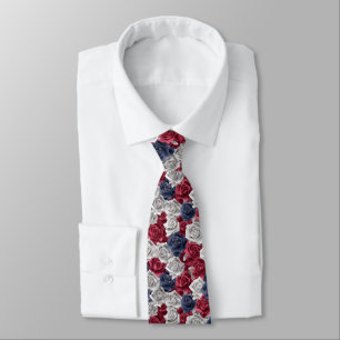 Corbata 3.ᵉʳ blanco de la Marina Roja