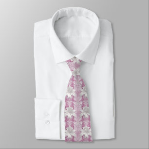 Corbata 3.ᵉʳ rosa lirios morados