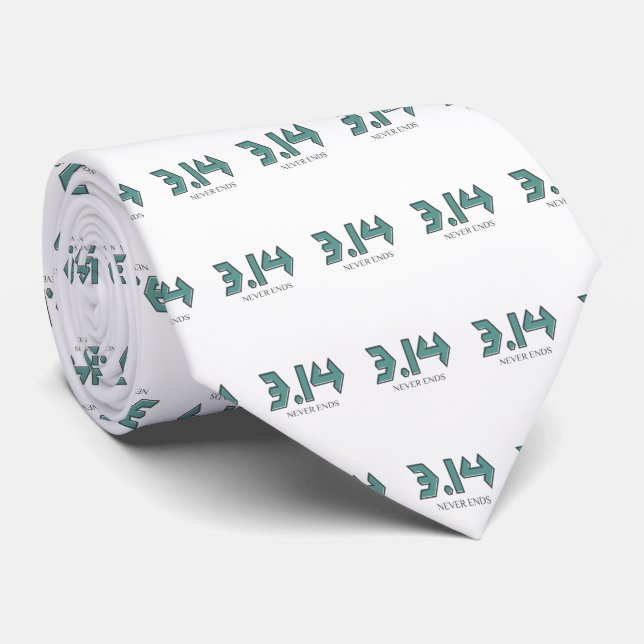 Corbata 3.14 Nunca termina (Enrollado)