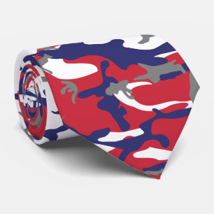 Corbata 4 de Julio, Día de la Independencia, Gris Camuflaj