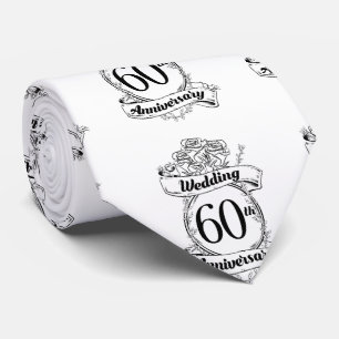Corbata 60th Diamond Wedding Anniversary Flowers