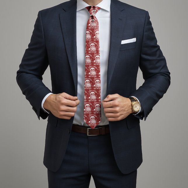 Corbata 67 Meme Funny Santa Says Six Seven Christmas (Subido por el creador)