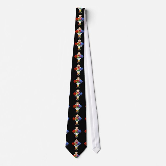 Corbata [700] Rosy Cross (Rosa Croix) (Anverso)