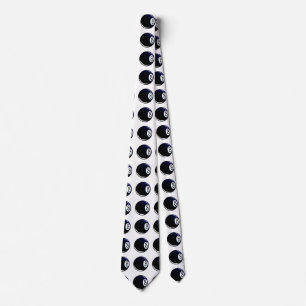 Corbata 8 bolas aisladas