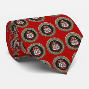 Corbata [900] Knights Templar Coat of Arms