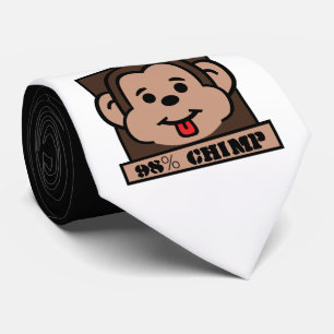 Corbata 98% chimpancé, chimpancé
