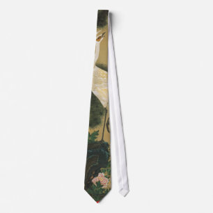 Corbata 9. 老 松 雀 孔, 若 冲 Pino antiguo y Peacock, Jakuchu