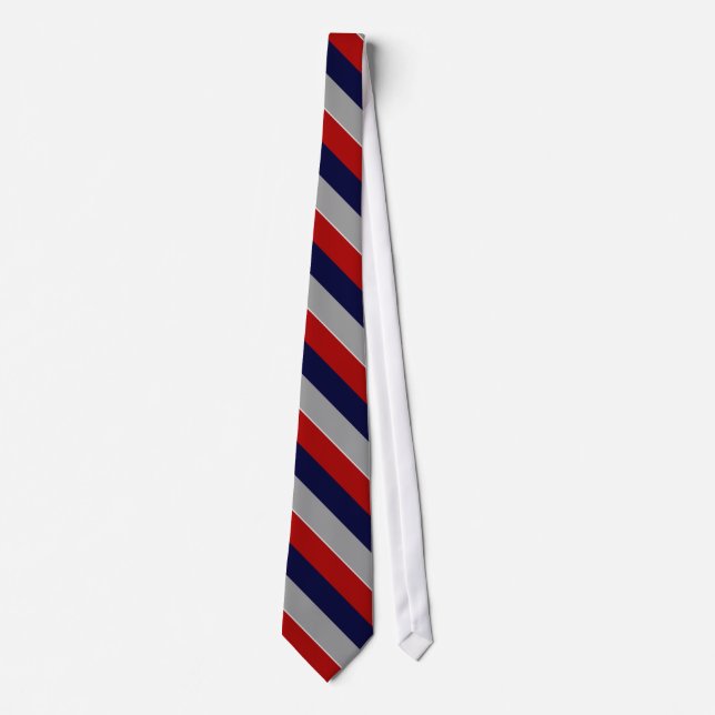 Corbata a rayas multicolor (Anverso)