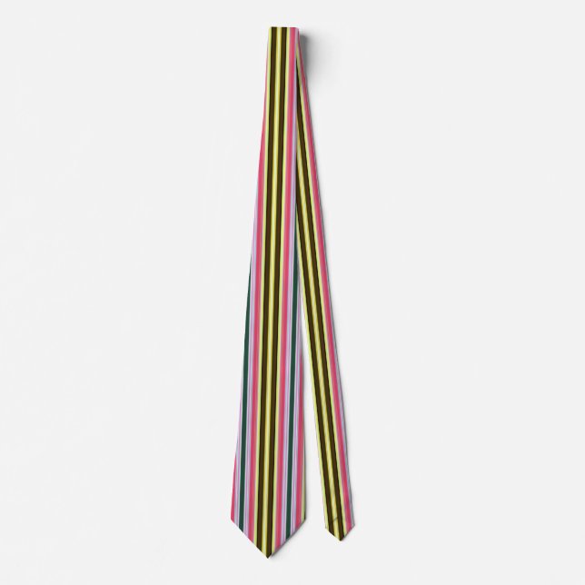 Corbata a rayas napolitanas (Anverso)