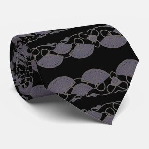 Corbata Abanico Elegante Morado