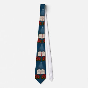 Corbata Abra el mensaje del navidad de la biblia