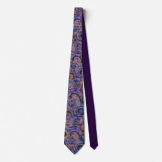 Corbata Abreviaturas de la farmacia de Artsy Tie Purple