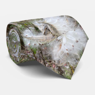 Corbata Abrir Pods Milkweed   Semillas con seda  