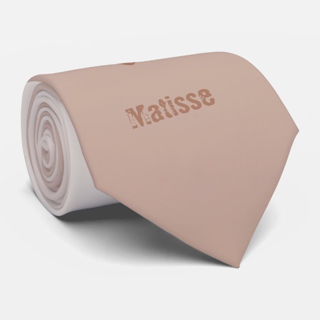 Corbata Abstract Art Brown Algae, Kelp (Enrollado)