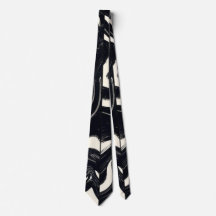 Abstract Black & White Art Design on