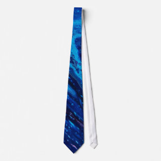 Corbata Abstract blue galaxy