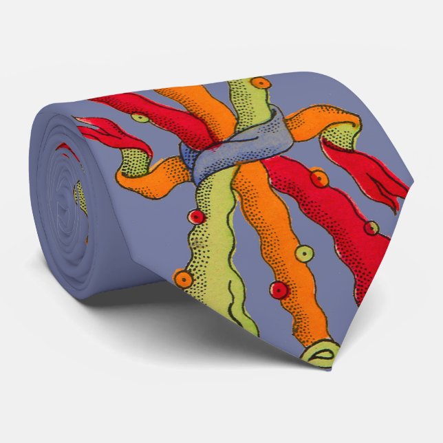 Corbata abstract bundle print (Enrollado)