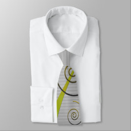 Corbata Abstract Floral with Spirals 2