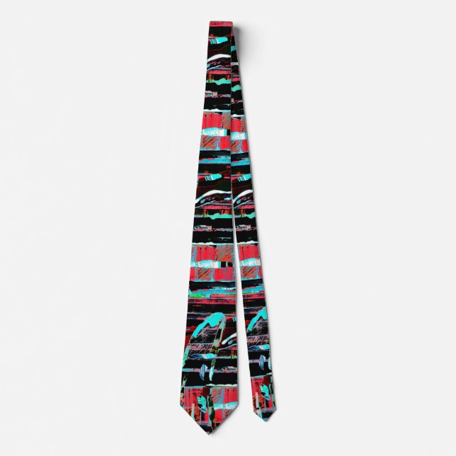 Corbata Abstract Freedom – Custom Necktie (Anverso)