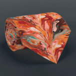 Corbata Abstract Marble Red Cuello<br><div class="desc">Los vínculos únicos rápidamente agregan textura, color y estilo a cualquier conjunto. Cuando los compras por ti mismo, la personalización pone tu sello único. También hacen un regalo para cualquiera especial en tu vida. Agregue la redacción de su personalizado a este diseño utilizando los cuadros "Editar esta plantilla de diseño"...</div>