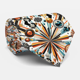 Corbata Abstract Mid Century Modern Starburst Diamond