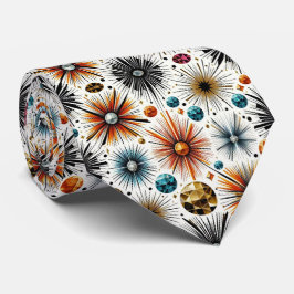 Corbata Abstract Mid Century Modern Starburst Diamond