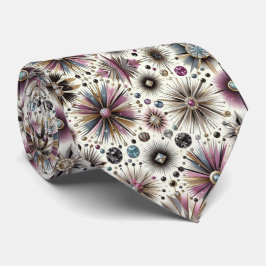 Corbata Abstract Mid Century Modern Starburst Diamond