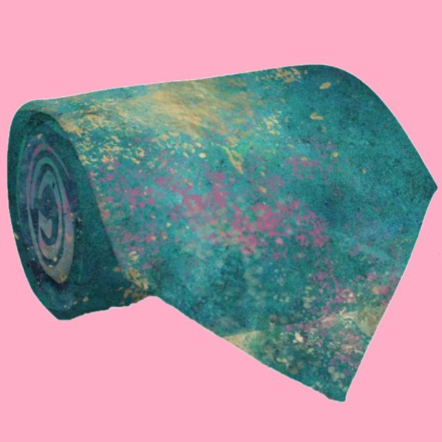 Corbata abstracta azul claro navy rosa (Subido por el creador)