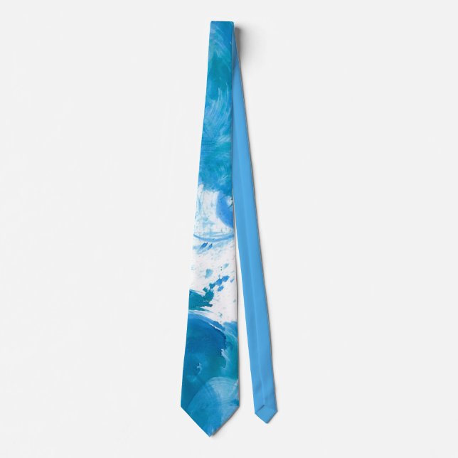 Corbata abstracta - Corriente oceánica (Anverso)