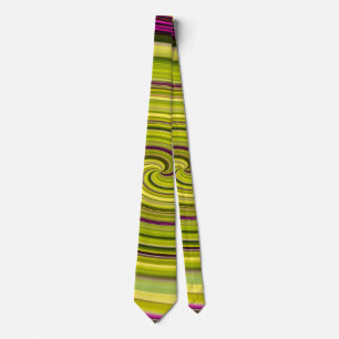 Corbata abstracta de American Beautyberry