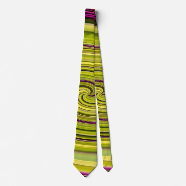 Corbata abstracta de American Beautyberry (Anverso)