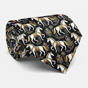 Corbata abstracta de carreras de caballos Derby