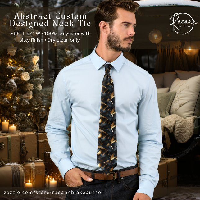 Corbata Abstracta de Diseño Personalizado (Subido por el creador)