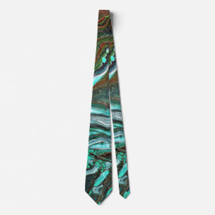 Corbata abstracta Packin Up 2 Flowing Green